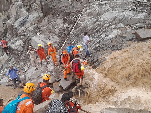 HP rains: 50+ stranded people rescued, bridge connecting Baddi-Pinjore washed away