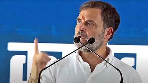 Congress leader Rahul Gandhi