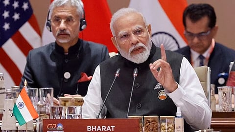PM Narendra Modi during G20 Summit, New Delhi