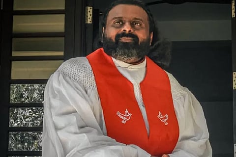 Rev Manoj K G, a priest under the Anglican Church of India