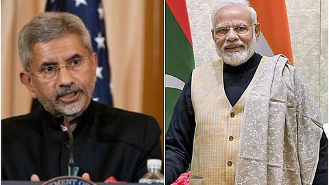 EAM S Jaishankar and PM Narendra Modi