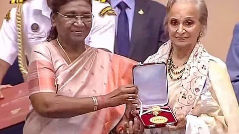 69th National Film Awards: President honours Waheeda Rehman, other winners
