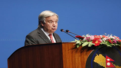 UN chief Antonio Guterres