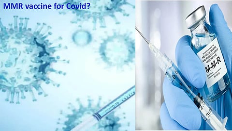 MMR vaccine for Covid virus