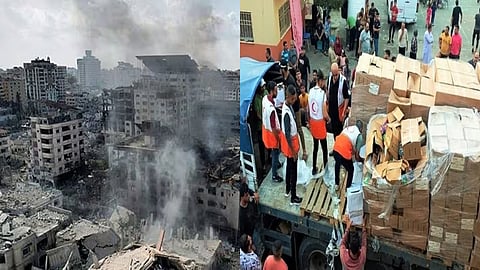 UN relief operations to palestinians amid Israel - Hamas conflict