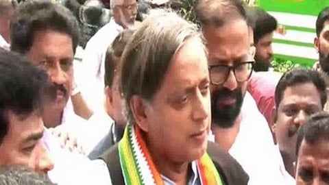 "Cheap politics": Shashi Tharoor breaks silence on viral photos with Mahua Moitra