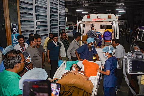5 patients evacuated from ICU after fire in Indore hospital