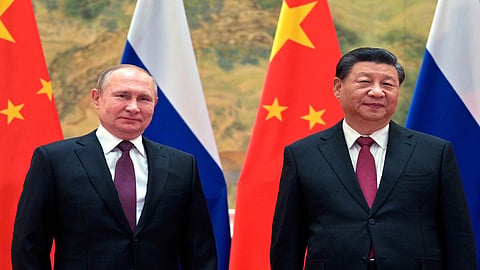 Russian President Vladimir Putin and Chinese President Jinpeng Xi