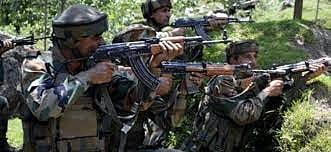Two terrorists killed, 3 soldiers injured in encounter in J-K's Kulgam