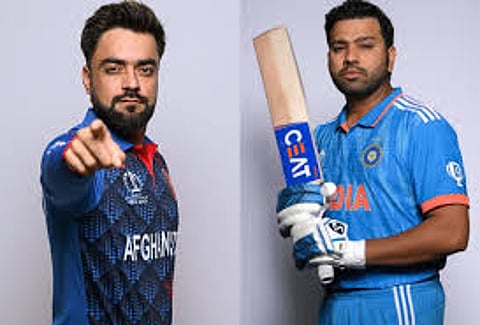 Afghanistan elects to bat first against India in World Cup match