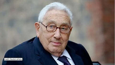 Former US Secretary of State Henry Kissinger