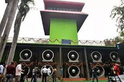 smog tower , Connaught Place, Delhi