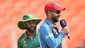 Afghanistan vs South Africa: Hashmatullah Shahidi's team chooses to bat in must-win World Cup match