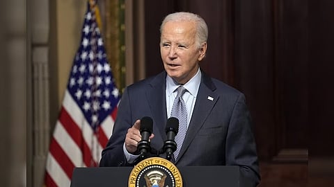 US President Joe Biden