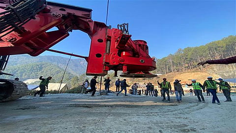 Rescue operations at Silkyara Tunnel