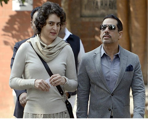 Priyanka Gandhi and Robert Vadra