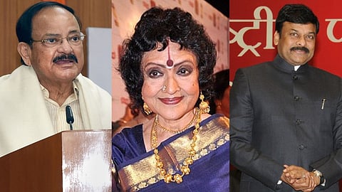 Venkaiah Naidu, Vyjayantimala, Chiranjeevi