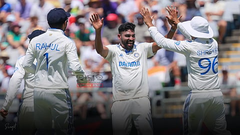 South Africa - India 2nd test at Lunch on day1