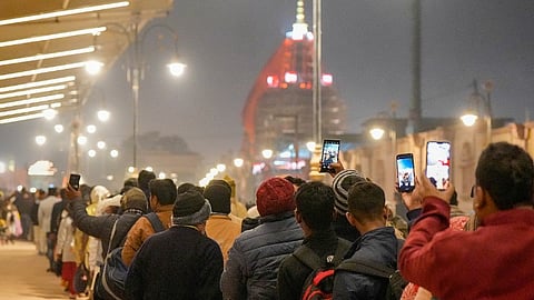 Ram temple gets over 2.5 lakh devotees on Wednesday, Rs 3.17 crore in donation in 1 day