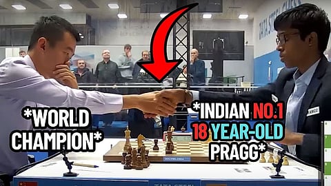 Indian chess superstar R Praggnanandhaa