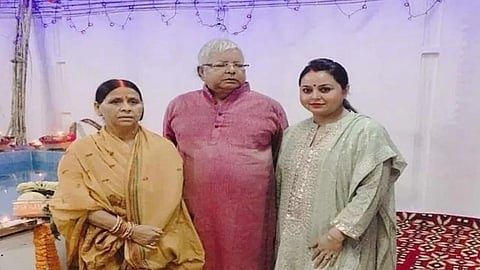 Rabri Devi , Lalu Prasad Yadav and Misa Bharti.