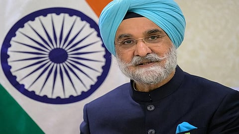 Outgoing Indian Ambassador to US Taranjit Singh Sandhu