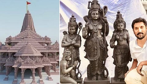 Renowned Sculptor's (Arun Yogiraj ) Idol of 'Ram Lalla' Chosen for Ayodhya Temple Installation