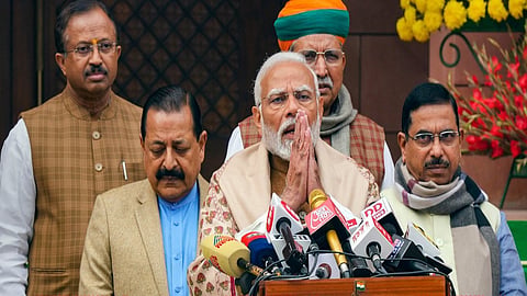 PM Narendra Modi's remark ahead of Budget session