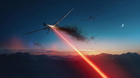 LASER as weapon