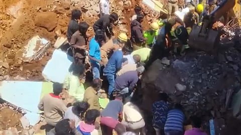 Building collapse in Nilgiris, Tamil Nadu