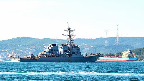Houthi attack to a ship in the red sea