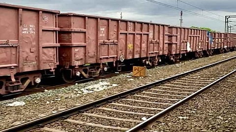 Freight train without driver