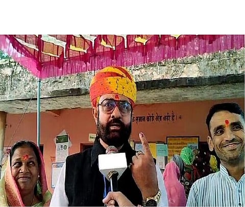 Former Congress MLA Mahendrajeet Malviya Joins BJP, Citing Double-Engine Government