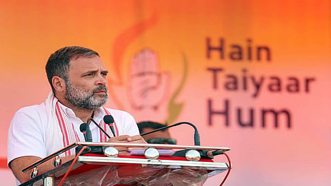 Congress leader Rahul Gandhi