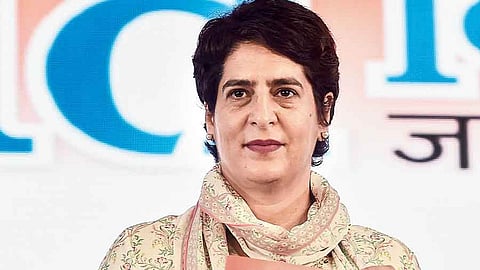 Congress leader Priyanka Gandhi Vadra