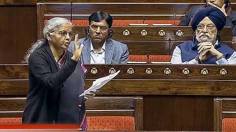 Finance Minister Nirmala Sitharaman