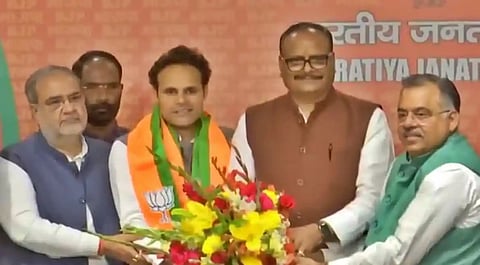 BSP MP Ritesh Pandey Joins BJP, Resigns from Party