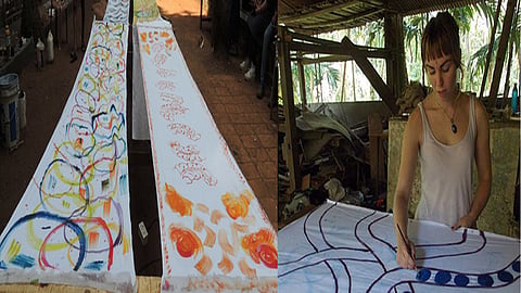 Suthra, the month-long textile art retreat