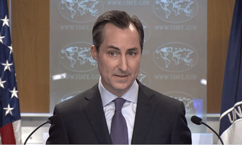 US State Department Spokesperson Matthew Miller