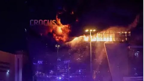 Terror attack in Moscow concert hall