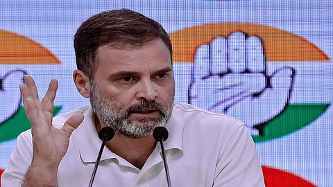Congress leader Rahul Gandhi