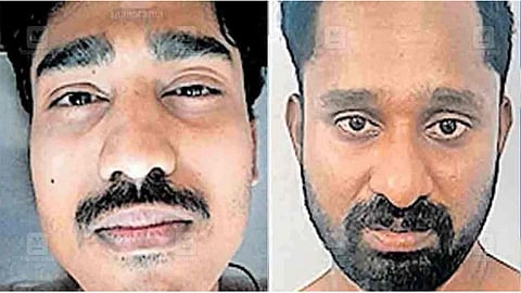 Vishnu (L) and Niteesh (R)
