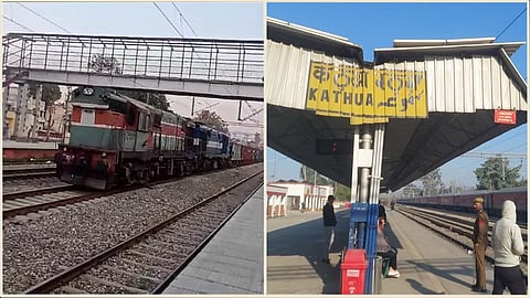 Driverless freight train that rolled down for 70Km