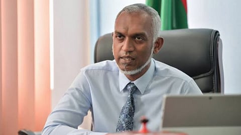Maldives President Mohamed Muizzu