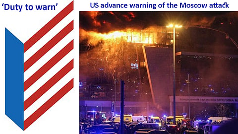 US had given advance warning of the Moscow attack