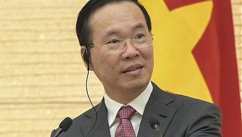 Vietnamese President Vo Van Thuong