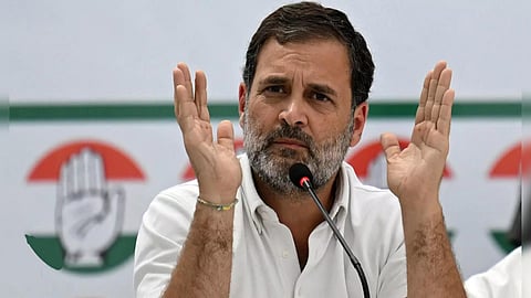 Congress leader Rahul Gandhi
