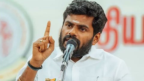 BJP leader K Annamalai
