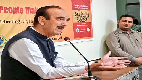 DPAP founder Ghulam Nabi Azad