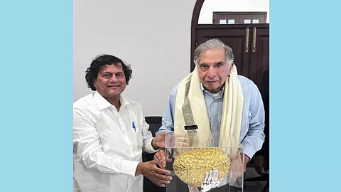 Ratan Tata, Chairman Emeritus of the Tata Group, receives KISS Humanitarian Award